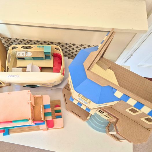 Vintage Sylvanian Families Playset Bundle