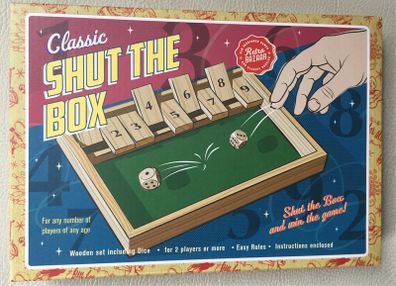 Shut the Box Board Game