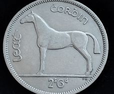 Ireland - 1963 - Half Crown - Horse - KM.16a - [94]