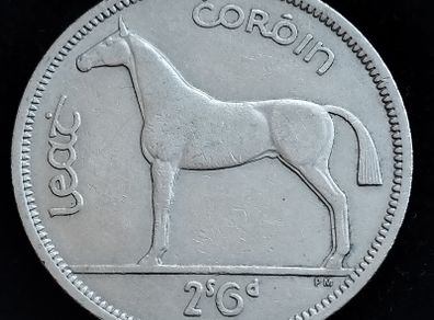 Ireland - 1963 - Half Crown - Horse - KM.16a - [94]