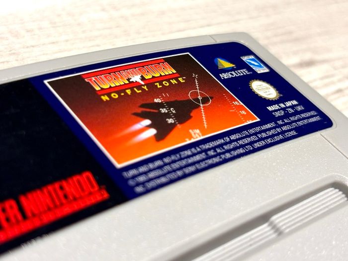 Turn and Burn: No Fly Zone for Nintendo SNES - Boxed
