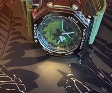 Mens G Shock watch green