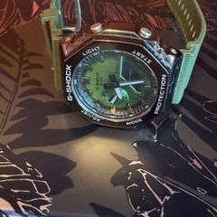 Mens G Shock watch green