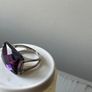 Purple Stone Ring Image 3