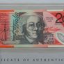 Australia 1999 20 Dollars "Black" Maritime Heritage BankNote & Stamps portfolio Image 7