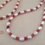 Delicate Freshwater Pearl and Rose Quartz Beads Necklace Image 8