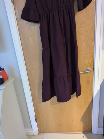 Emery Rose Plum Dress.  S- M-  B.N.W.T