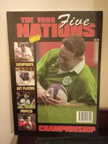 Five Nations Championship Magazine 1998.