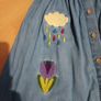 Next Denim Dress 12-18 Months Image 3
