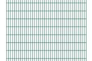 2D Garden Fence Panels 2.008x2.23 m 48 m (Total Length) Green