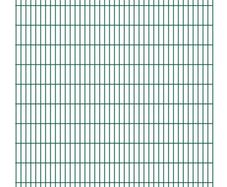 2D Garden Fence Panels 2.008x1.83 m 40 m (Total Length) Green