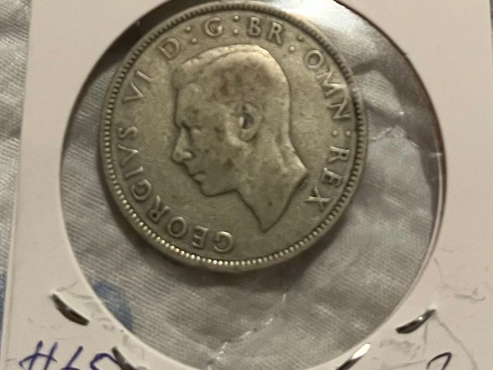 British Florin 1938 (50% Silver)