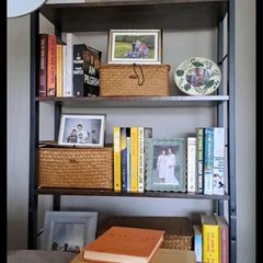 beautiful book shelf