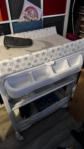 Baby changing table & baby bottles warmer