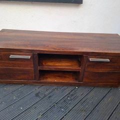TV Unit Solid Wood
