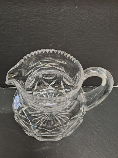 Crystal milk jug or creamer