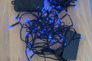 2 Sets Blue Battery Lights 4.5Meters