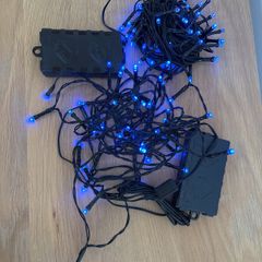 2 Sets Blue Battery Lights 4.5Meters