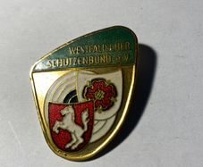 German Shooting Association badge vintage