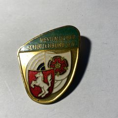 German Shooting Association badge vintage