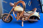 Wooden Motorcycle Desk Accessories/ Ornament
