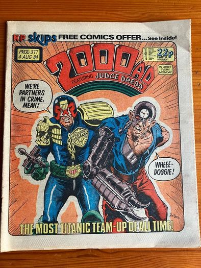 Comic: '2000AD' no. 377 (04/08/1984)