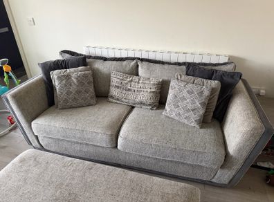 Sofa Set and Footstool