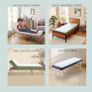 Single Foam Mattress Topper For Camping Bed,Car Mattress,Sofa,Roll Up Floors Mat,Folding Sleep Pad,Portable(190X75X5cm) Image 5