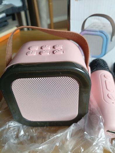 Child's Karaoke Machine &LED Light