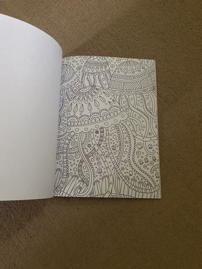 Wildlife adult colouring book