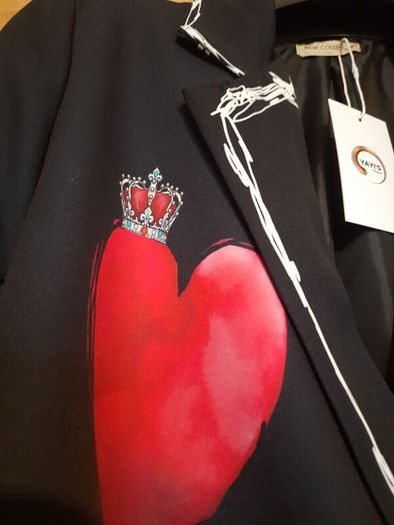 Graffiti Blazer from the Irish boutique Vanilla