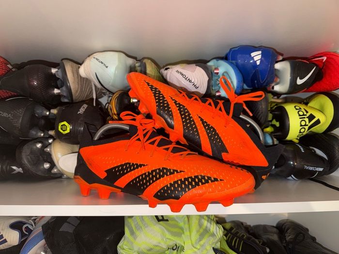 Adidas Predator Accuracy.1 Orange Black Japan AG/HG HQ0955 Japan Exclusive
