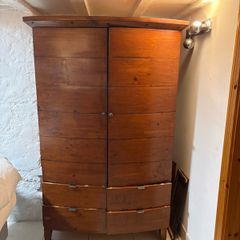 Armour barrel shaped cabinet