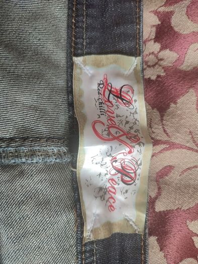 Vintage dark navy low slung jeans