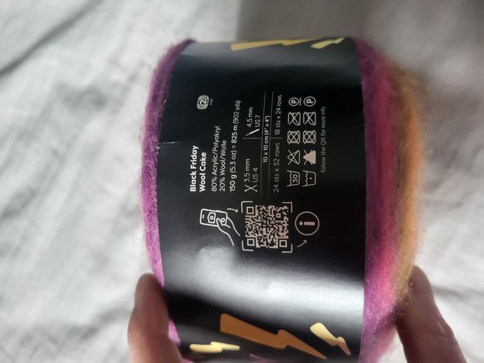 Hobbii Wool Cake 150g gradient knitting crochet yarn