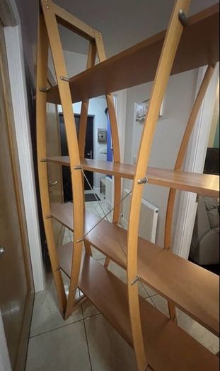 Freestanding 'Sail' Shelving Unit