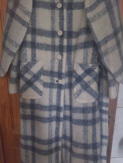 Donegal Design Vintage mohair wool cape coat (free post)