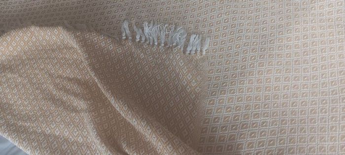 Throws mustard patterned price for all 4