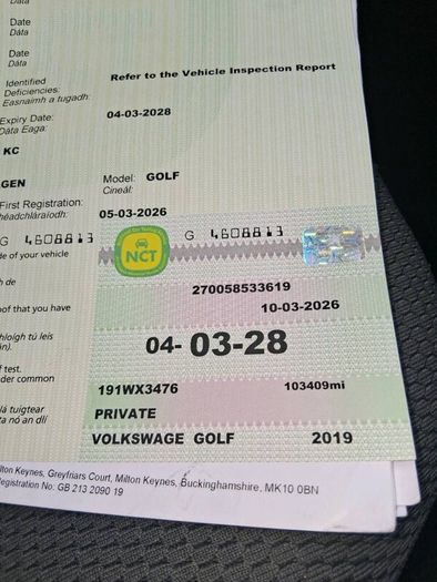 2019 Volkswagen Golf 1.6 Diesel