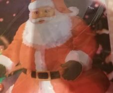 3 Santa Tablecloths