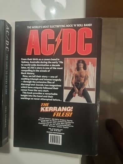 AC/DC books job lot x 3