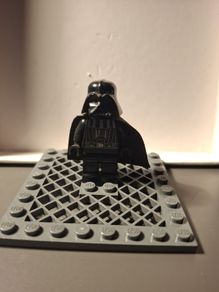 Darth vader from old death star