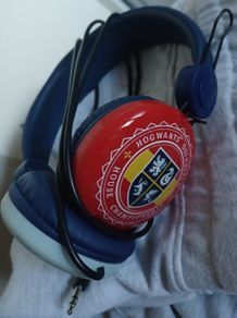 Harry Potter Hogwarts Quidditch headphones