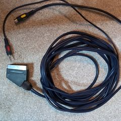 4.5m S-Video+audio to SCART cable