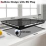 Plug-in Induction Hob 60CM 4 Zone, Plug in Electric Hob 13 amp 4 ring, 2800W Electric Induction Hob 220V, Cooking Hob 60CM with Flexible Zone Image 2