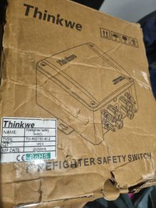 ThinkWe 4 Pole (2-string) Fire Safety Switch