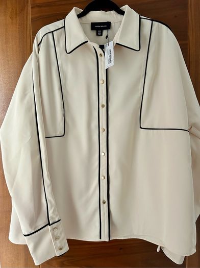 Karen Millen Ivory Shirt