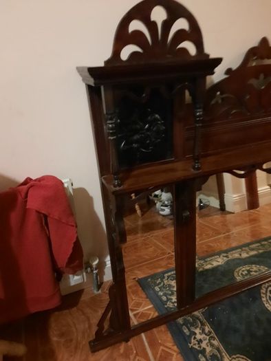 antique overmantel