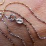 Vintage Italy Gold on Sterling Silver 925 Chain Image 2