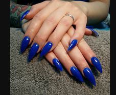 Ultra Blue Nail Polish